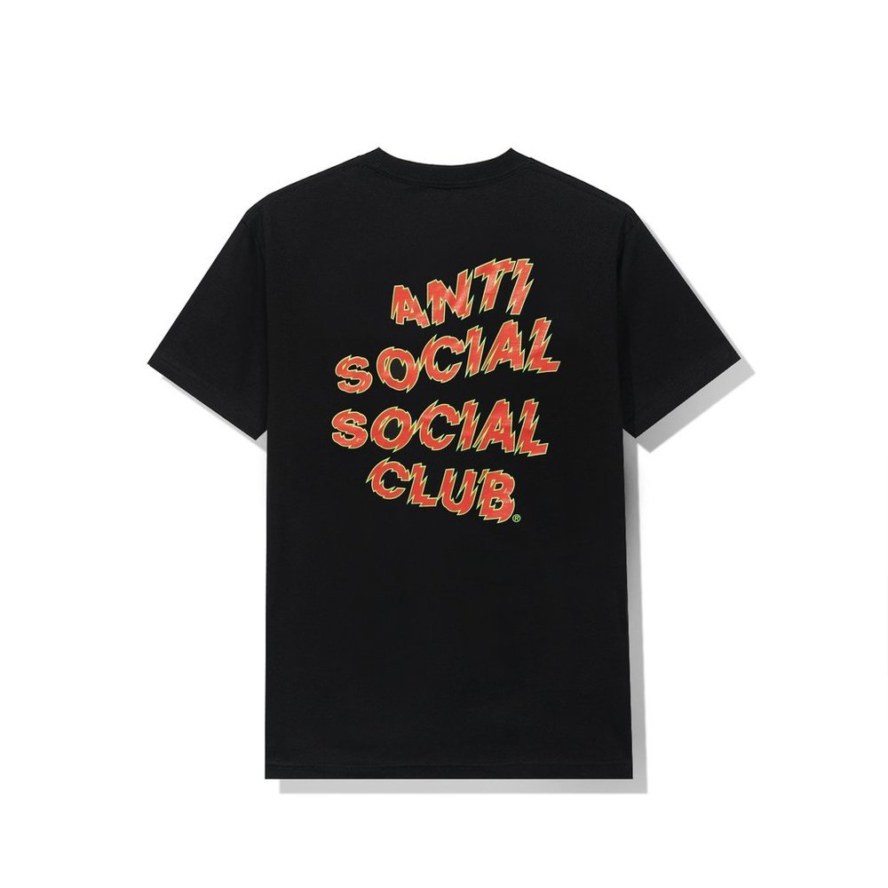 DS Anti Social Social Club Maniac Black Tee ASSC New